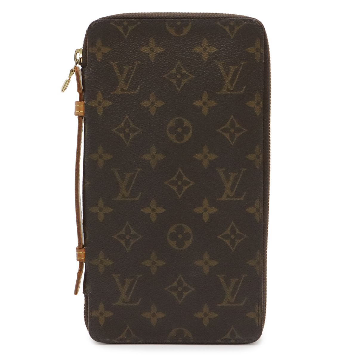 Louis Vuitton Monogram Organizer de Voyage Travel Case Passport Second