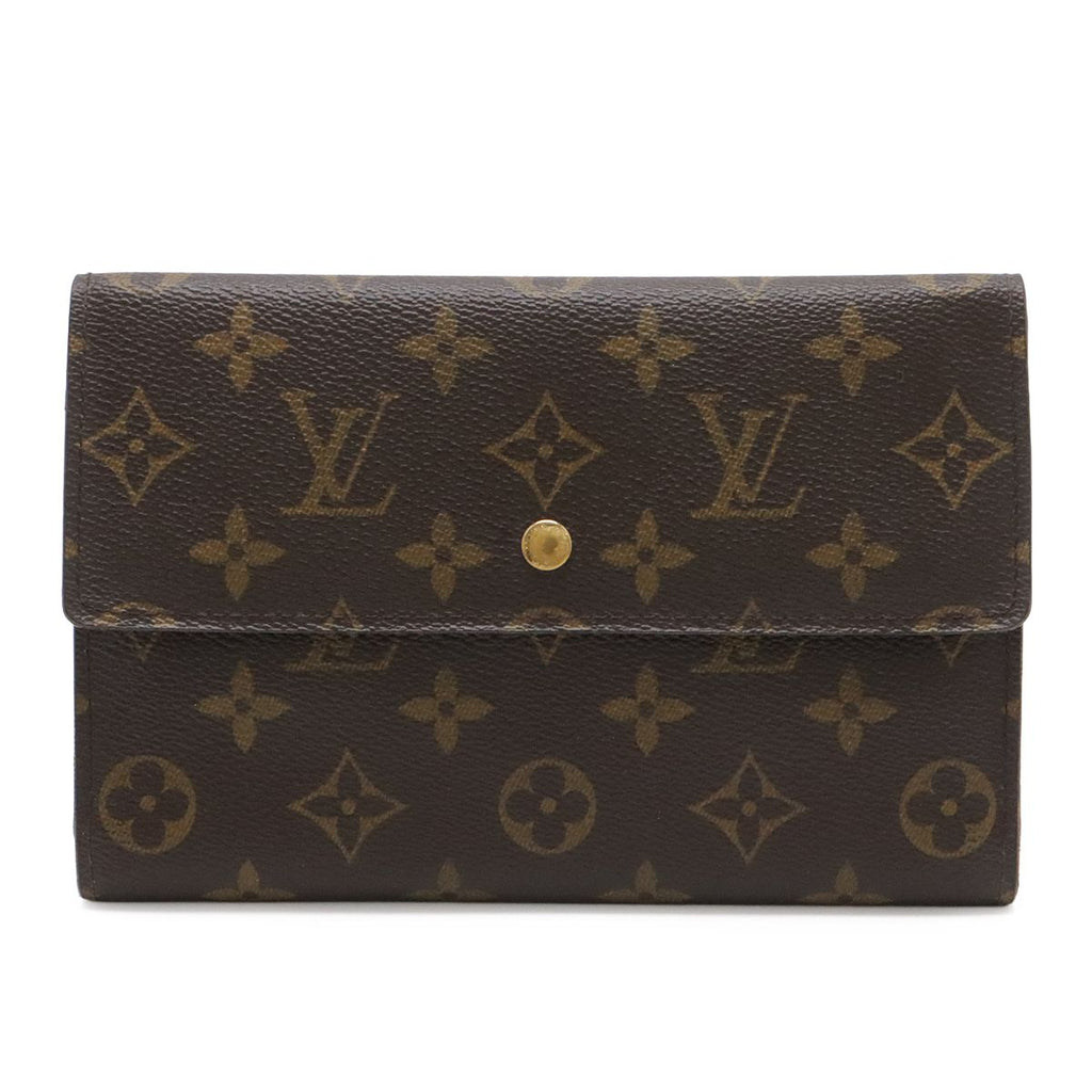 Louis Vuitton Monogram Pochette Passport Wallet Case
