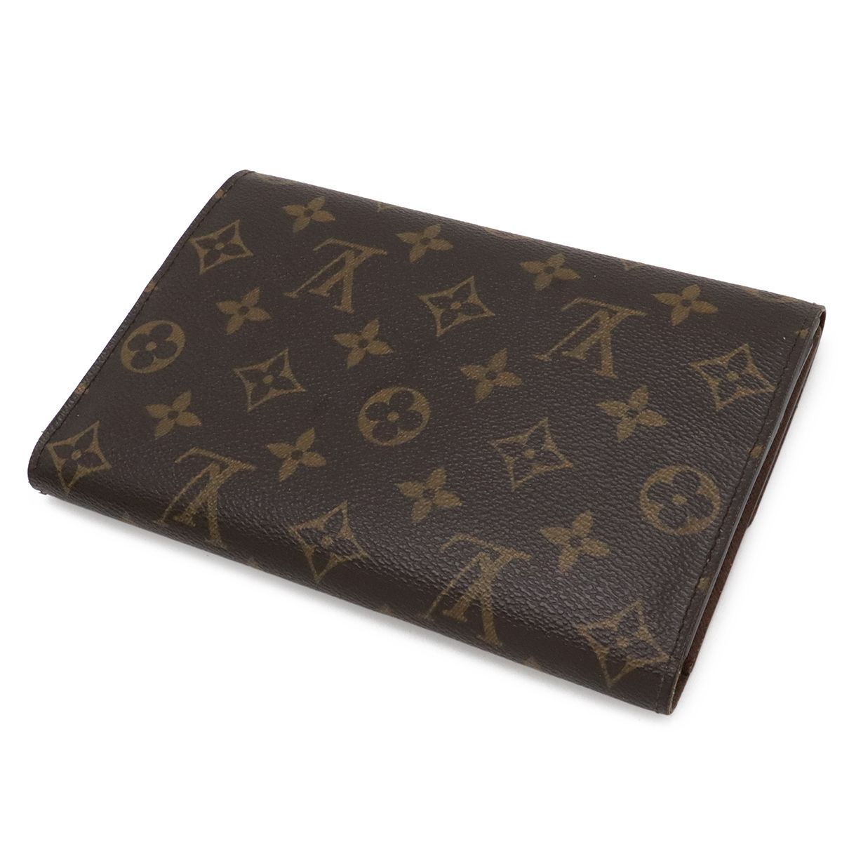 Louis Vuitton Monogram Pochette Passport Wallet Case — view 2