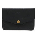 Louis Vuitton Monogram Empreinte Pochette Cles Coin Purse Noir Black