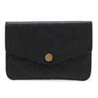 Louis Vuitton Monogram Empreinte Pochette Cles Coin Purse Noir Black