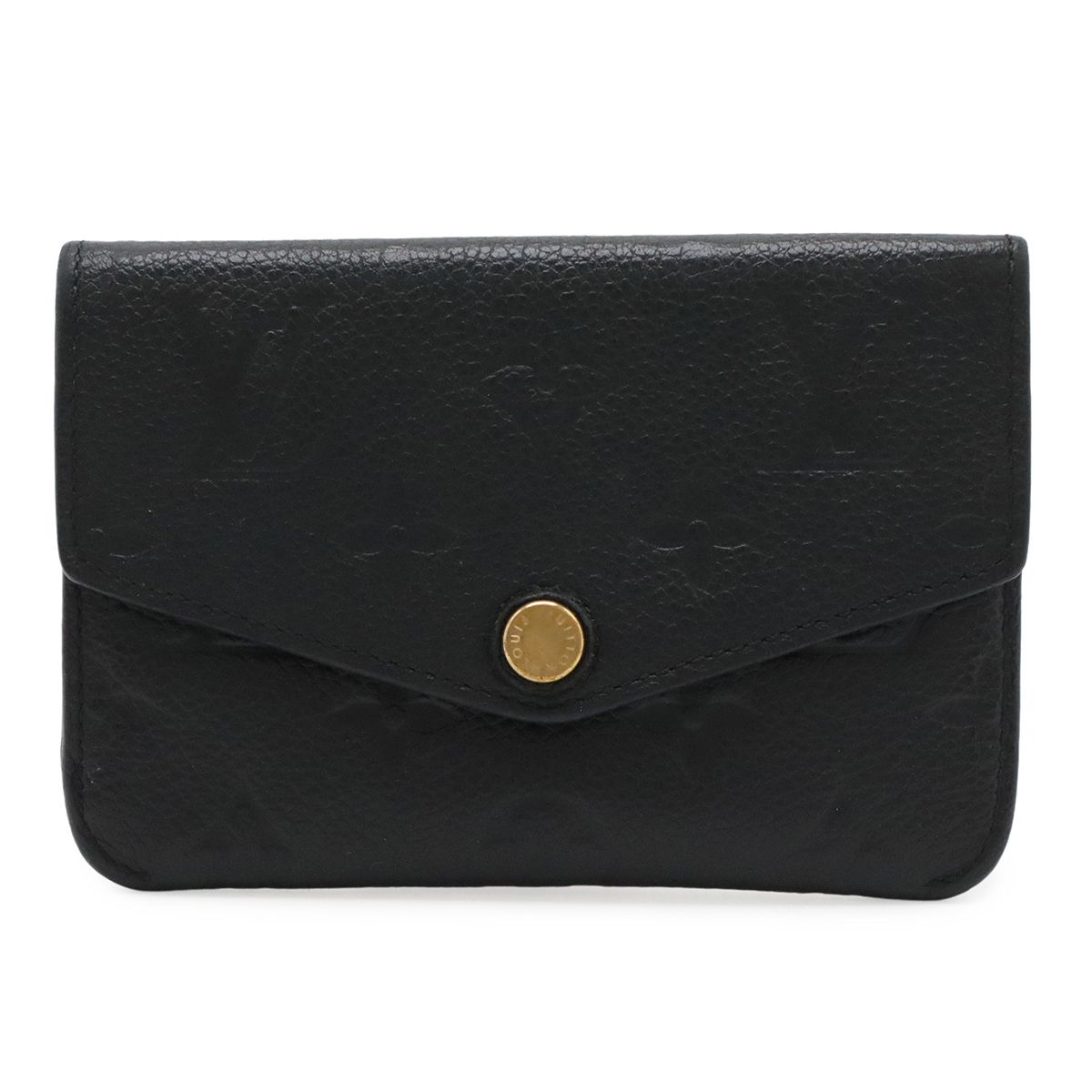 Louis Vuitton Monogram Empreinte Pochette Cles Coin Purse Noir Black