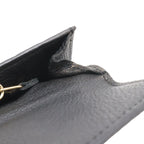 Louis Vuitton Monogram Empreinte Pochette Cles Coin Purse Noir Black — view 6