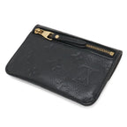 Louis Vuitton Monogram Empreinte Pochette Cles Coin Purse Noir Black — view 2