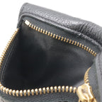 Louis Vuitton Monogram Empreinte Pochette Cles Coin Purse Noir Black — view 9