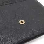 Louis Vuitton Monogram Empreinte Pochette Cles Coin Purse Noir Black — view 8