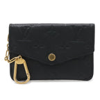 Louis Vuitton Monogram Empreinte Pochette Cles Coin Purse Noir Black