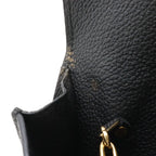 Louis Vuitton Monogram Empreinte Pochette Cles Coin Purse Noir Black — view 7