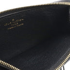 Louis Vuitton Monogram Empreinte Card Holder Recto Verso Coin Case Noir Black — view 6