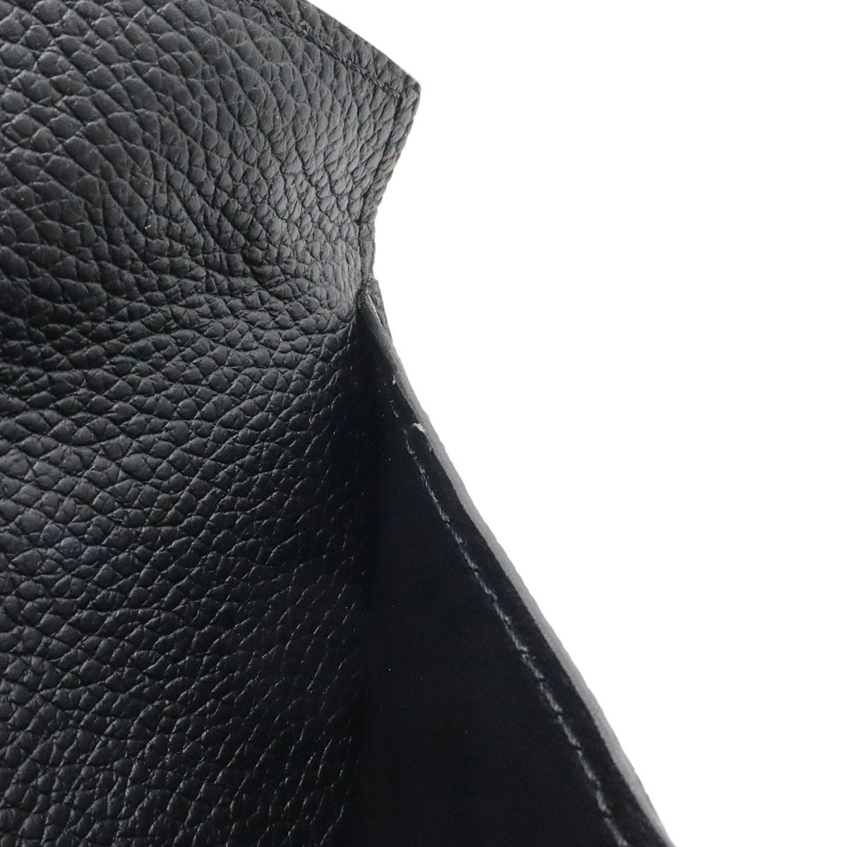 Louis Vuitton Monogram Empreinte Card Holder Recto Verso Coin Case Noir Black — view 7