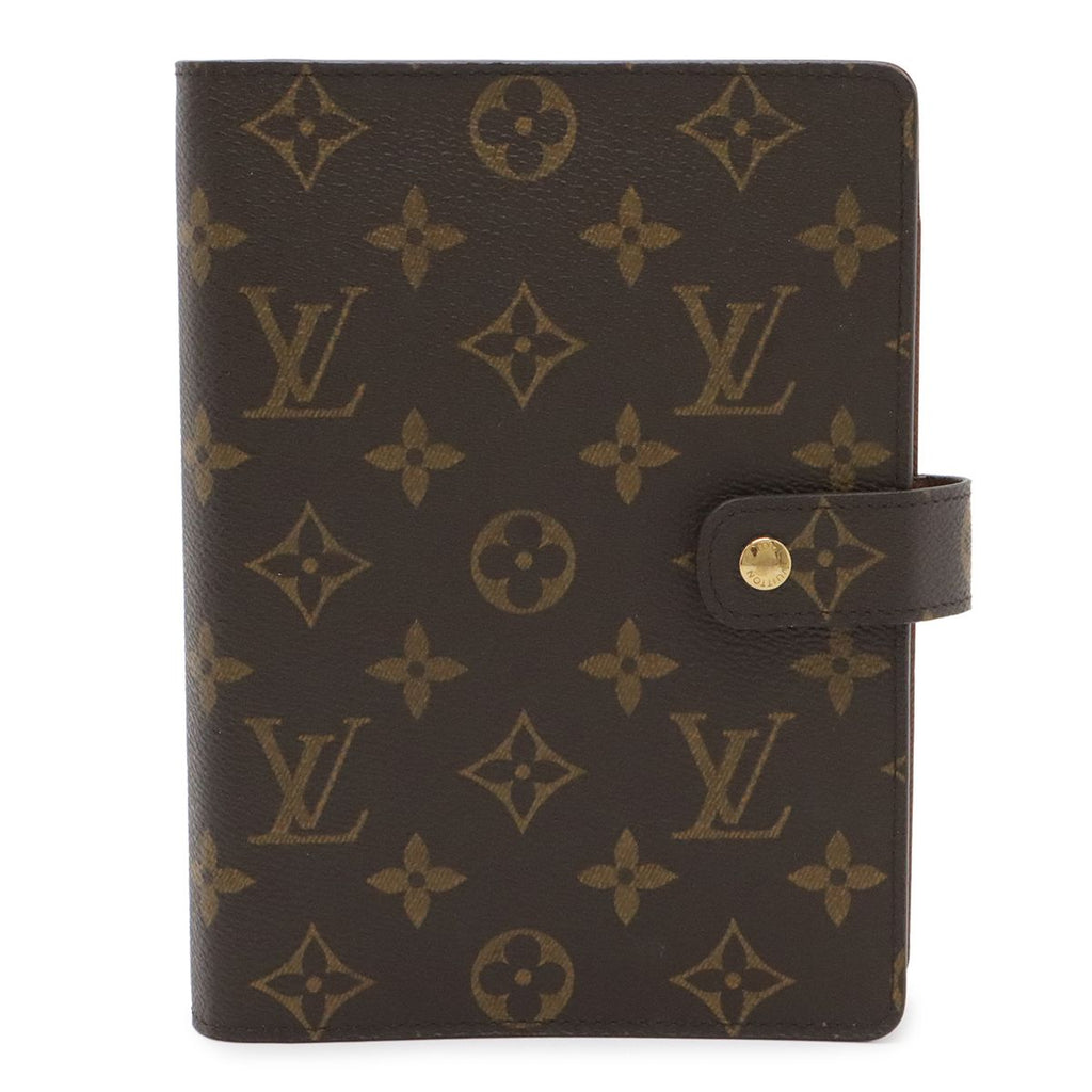 Louis Vuitton Monogram Agenda Cover for System Planner Ring
