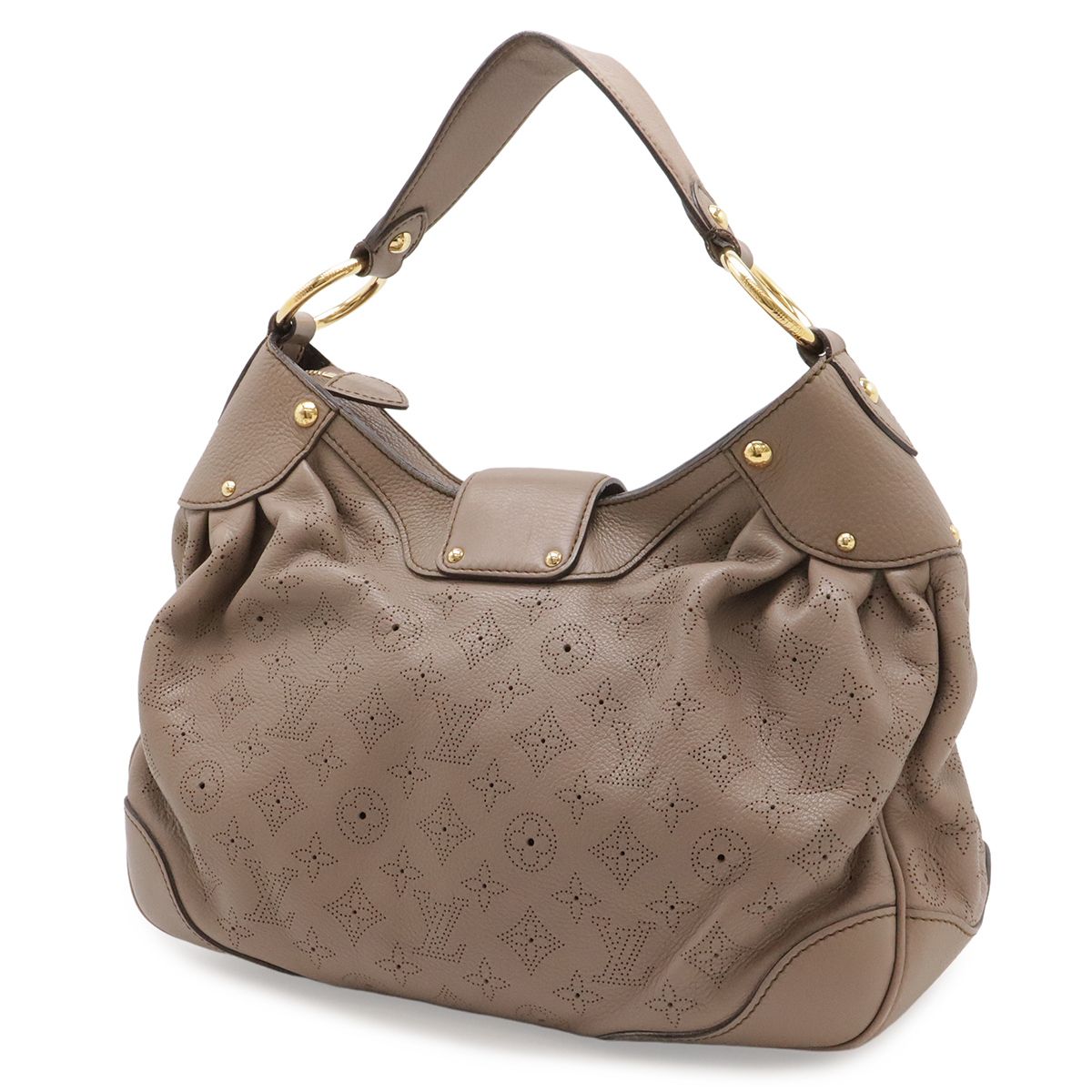 Louis Vuitton Monogram Mahina Sola PM Shoulder Bag Semi Poodle — view 2