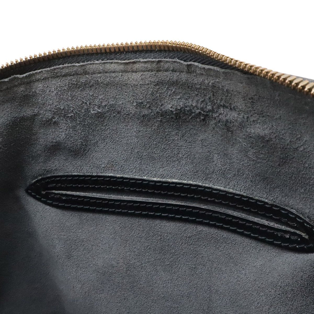 Louis Vuitton Epi Alma Handbag Leather Noir Black Gold — view 7