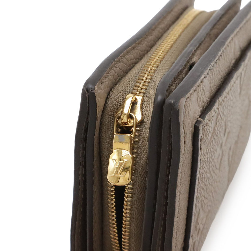 Louis Vuitton Monogram Empreinte Portefeuille Clair Compact Wallet Bifold — view 4
