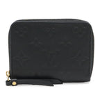 Louis Vuitton Monogram Empreinte Zippy Coin Purse Small Noir Black