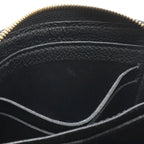 Louis Vuitton Monogram Empreinte Zippy Coin Purse Small Noir Black — view 8