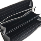 Louis Vuitton Epi Zippy Zip Around Wallet Leather Black Silver — view 6