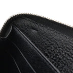 Louis Vuitton Epi Zippy Zip Around Wallet Leather Black Silver — view 7