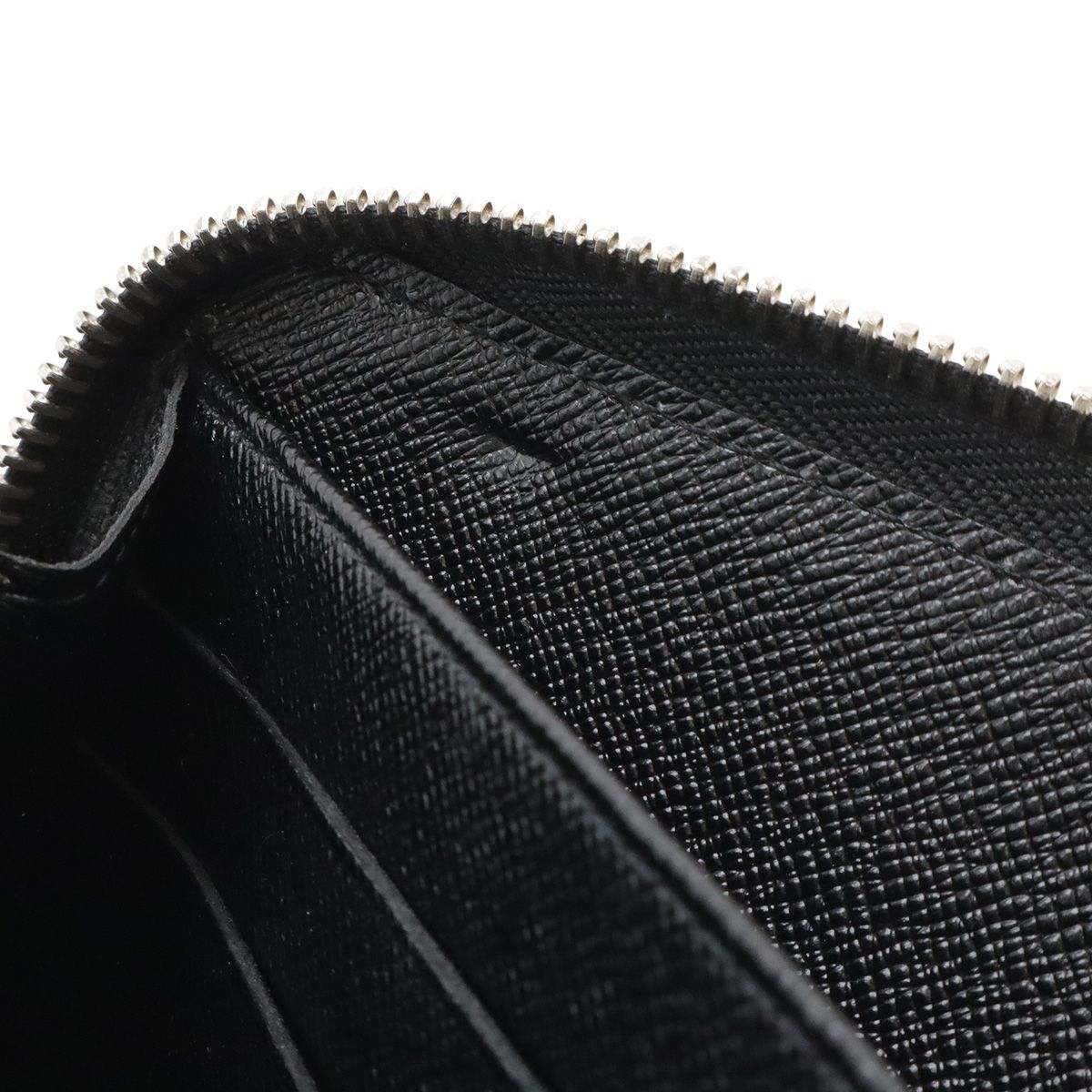 Louis Vuitton Epi Zippy Zip Around Wallet Leather Black Silver — view 7