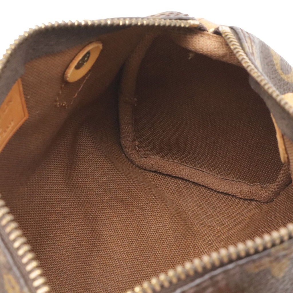Louis Vuitton Monogram Mini Speedy Mini Bag Pouch Case — view 7