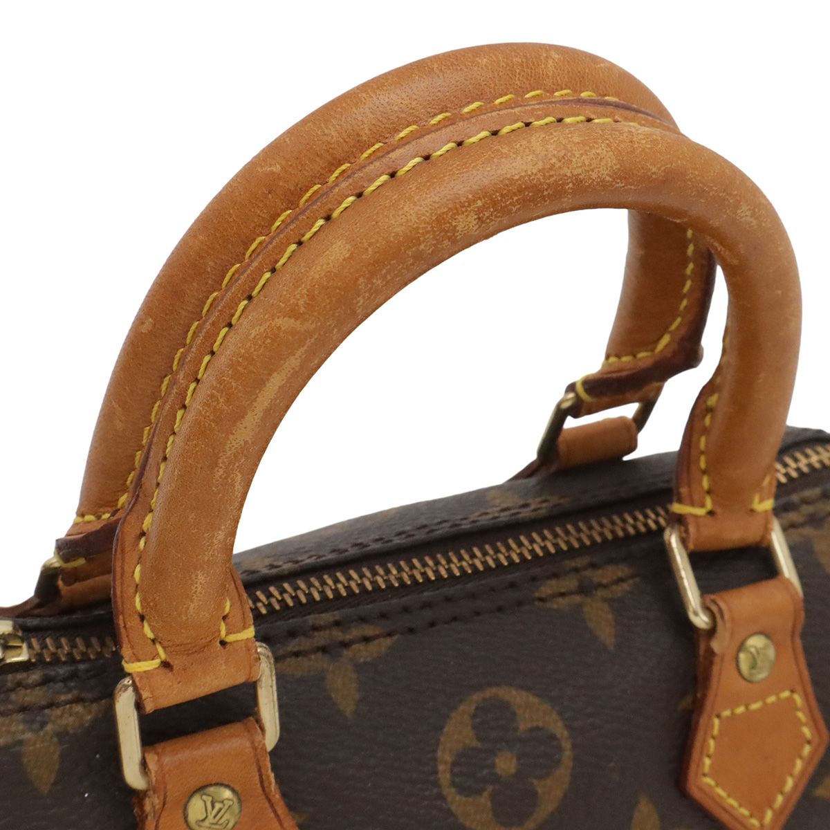 Louis Vuitton Monogram Mini Speedy Mini Bag Pouch Case — view 6