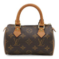 Louis Vuitton Monogram Mini Speedy Mini Bag Pouch Case