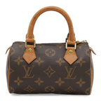Louis Vuitton Monogram Mini Speedy Mini Bag Pouch Case