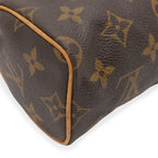 Louis Vuitton Monogram Mini Speedy Mini Bag Pouch Case — view 3