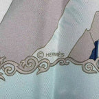 Hermes Carre 90 Scarf Silk Hommage a L'explorateur Sir Ernest Shackleton Homage — view 8