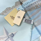 Hermes Carre 90 Scarf Silk Hommage a L'explorateur Sir Ernest Shackleton Homage — view 4