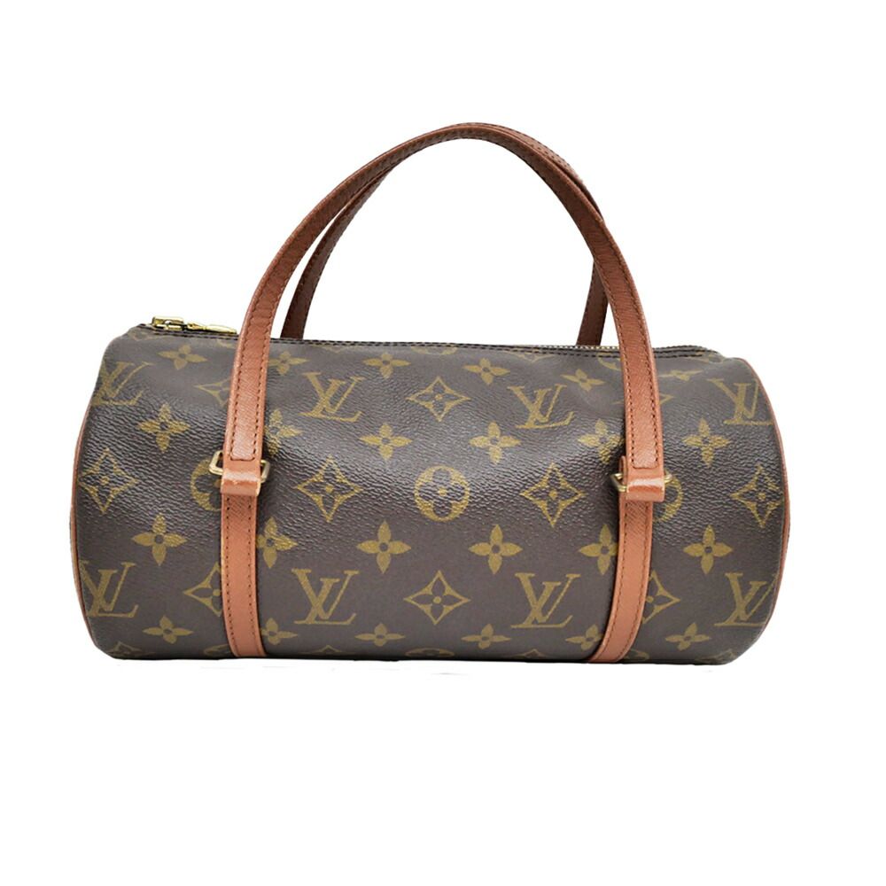 Louis Vuitton Papillon 26 Monogram Handbag Brown
