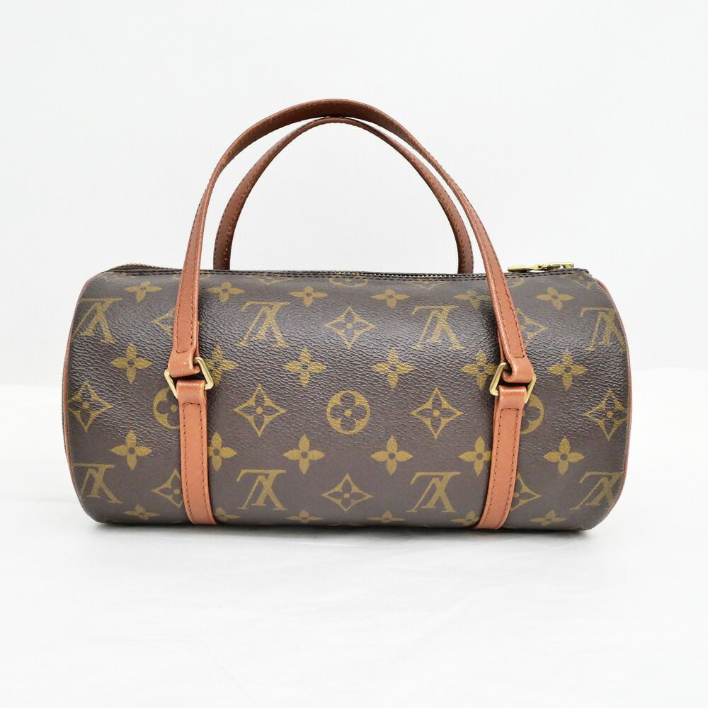 Louis Vuitton Papillon 26 Monogram Handbag Brown — view 2
