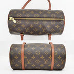 Louis Vuitton Papillon 26 Monogram Handbag Brown — view 4