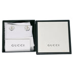Gucci Interlocking Heart 925 Sterling Silver Earrings — view 6