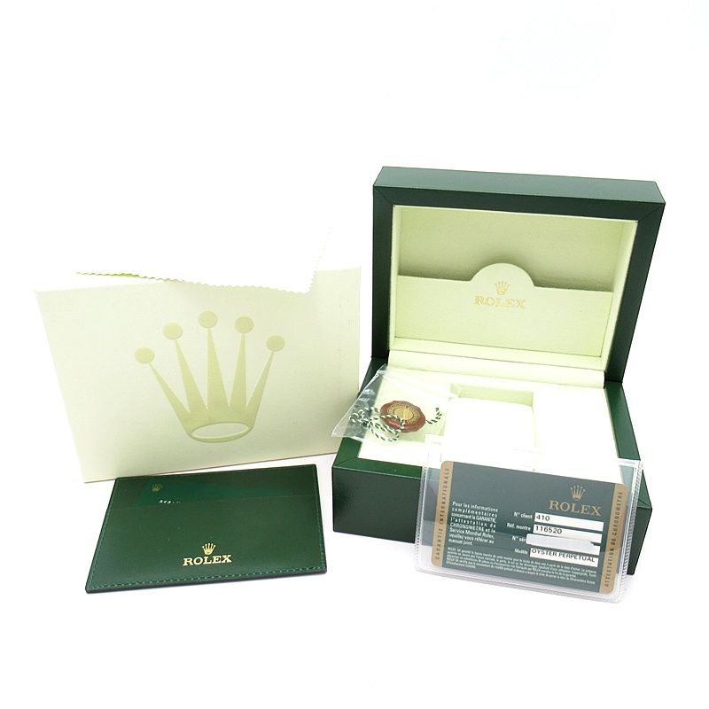 Rolex Cosmograph Daytona Watch Buckle Box Card Stainless Steel White Polished — view 6