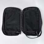 Prada Triangle Logo Clutch Travel Pouch Nylon — view 3