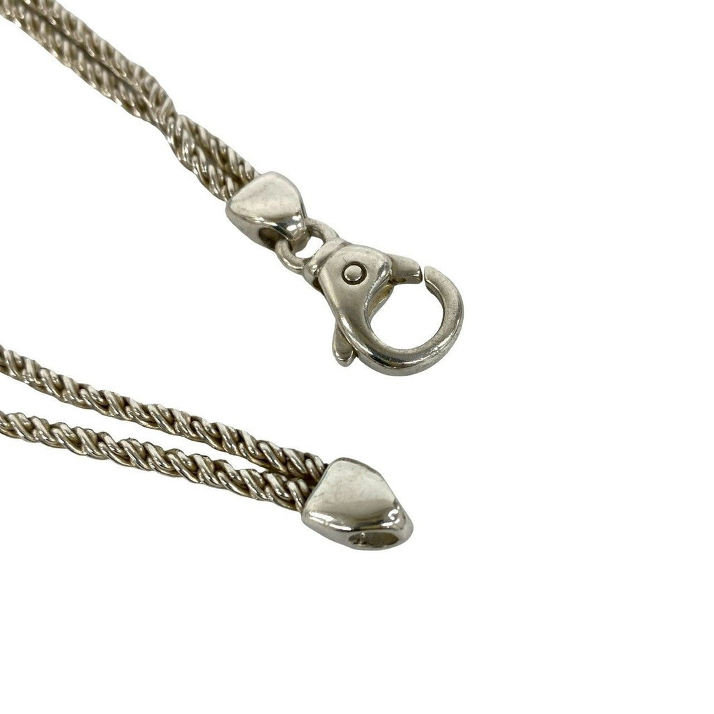 Tiffany & Co Vintage Double Rope Knot Bracelet 925 Sterling Silver — view 4