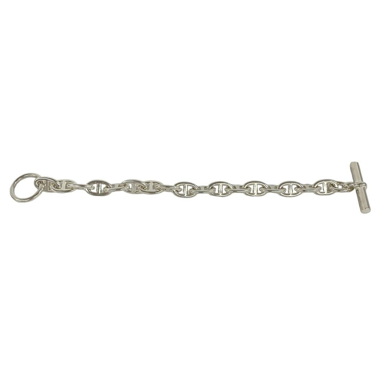 Hermes Chaine D'ancre PM 17 Links Bracelet 925 Sterling Silver Chain — view 5