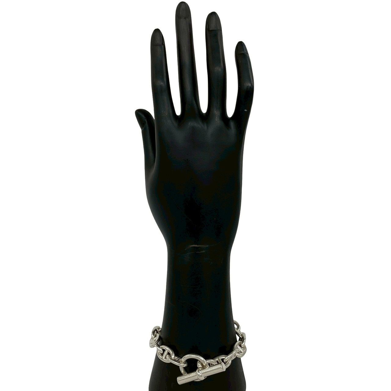 Hermes Chaine D'ancre PM 17 Links Bracelet 925 Sterling Silver Chain — view 2