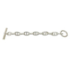 Hermes Chaine D'ancre TGM Bracelet 11 Links 925 Sterling Silver Chain — view 6