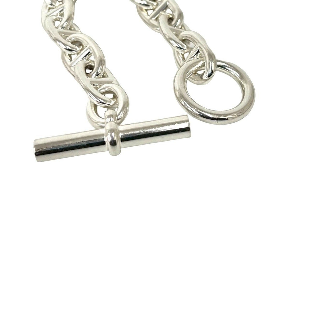 Hermes Chaine D'ancre TGM Bracelet 11 Links 925 Sterling Silver Chain — view 4