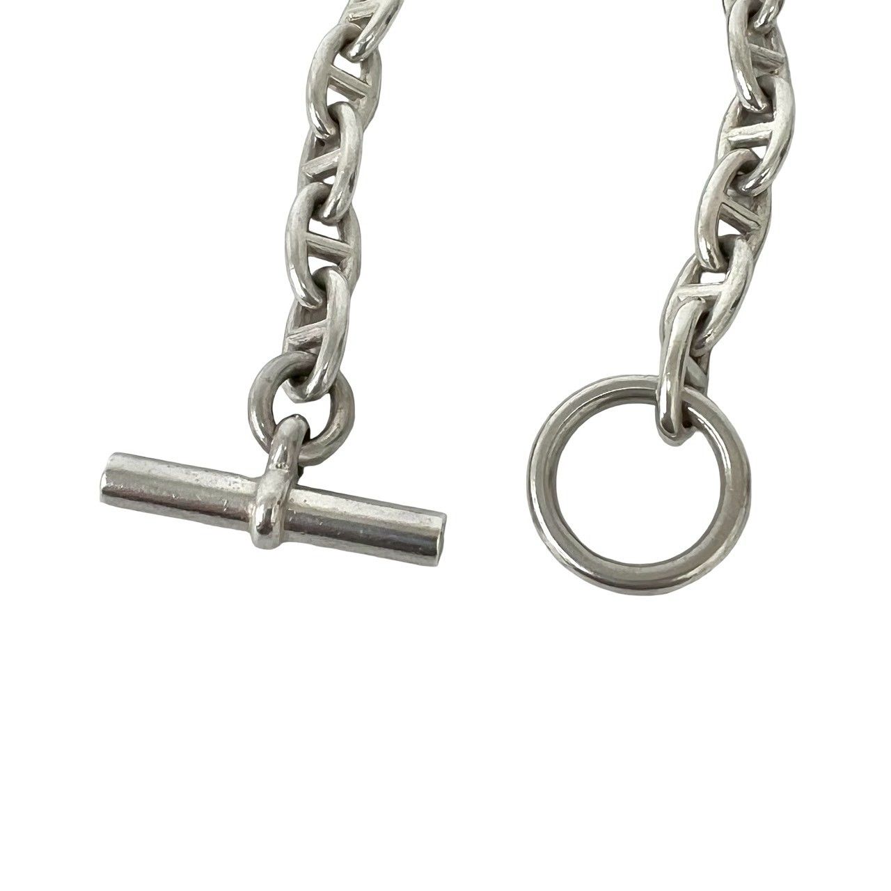 Hermes Chaine D'ancre PM 17 Links Martin Margiela Era 925 Sterling Silver Chain — view 4