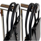 Gucci Jackie Line Handbag Mini Tote Black Leather — view 7