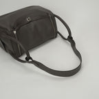 Hermes Lindy 34 Tote Shoulder Bag Color Etain Gray Silver — view 4