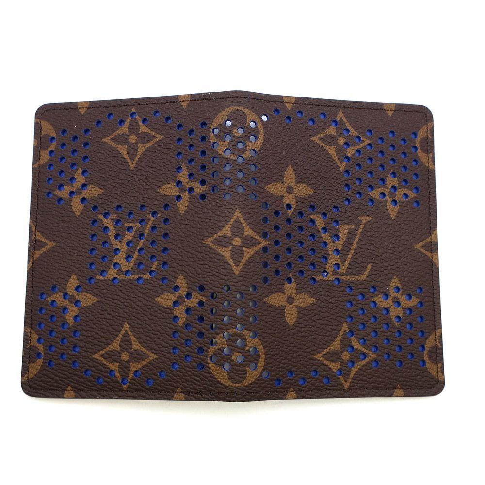 Louis Vuitton Ten Card Case Organizer de Poche Blue — view 3