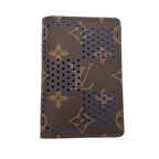 Louis Vuitton Ten Card Case Organizer de Poche Blue