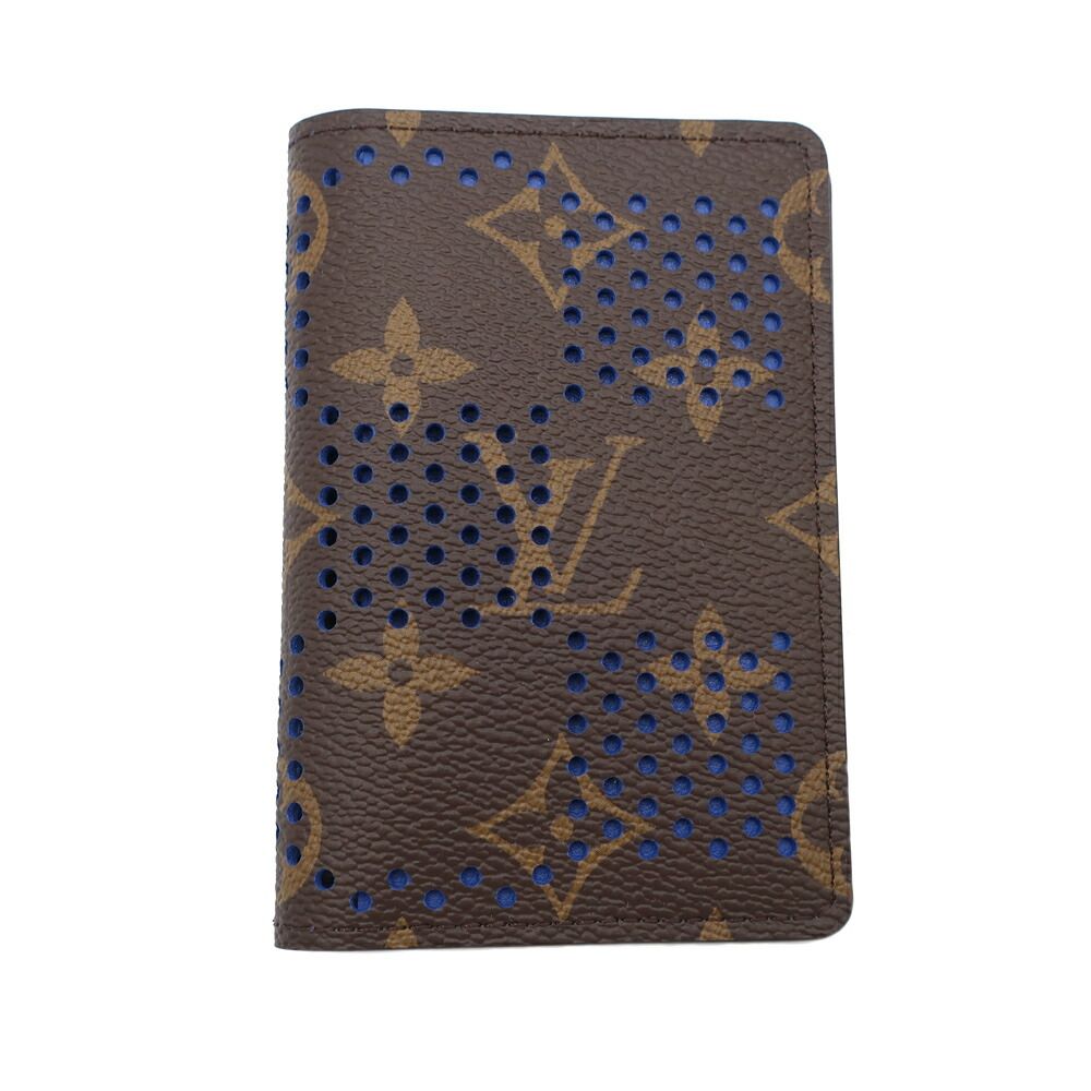 Louis Vuitton Ten Card Case Organizer de Poche Blue