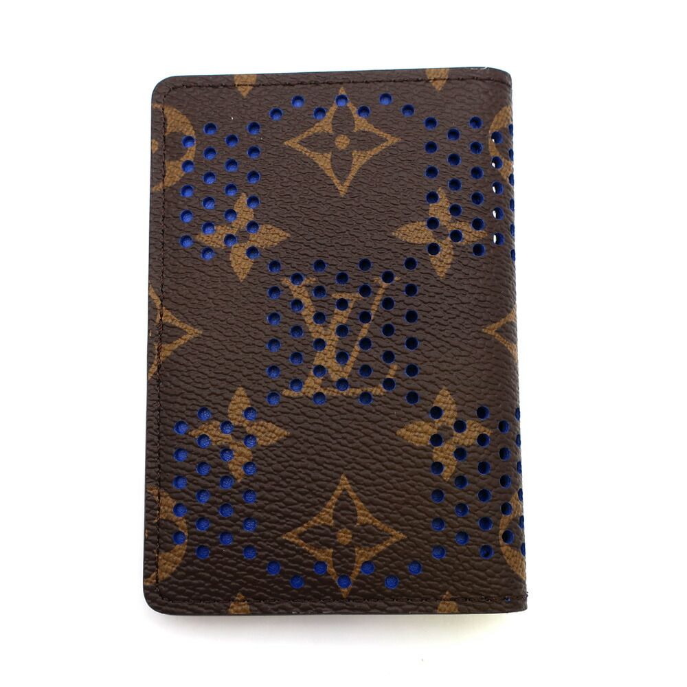 Louis Vuitton Ten Card Case Organizer de Poche Blue — view 2