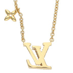 Louis Vuitton LV Iconic Stone Embellished Logo Necklace — view 4