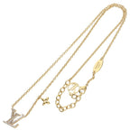 Louis Vuitton LV Iconic Stone Embellished Logo Necklace — view 2